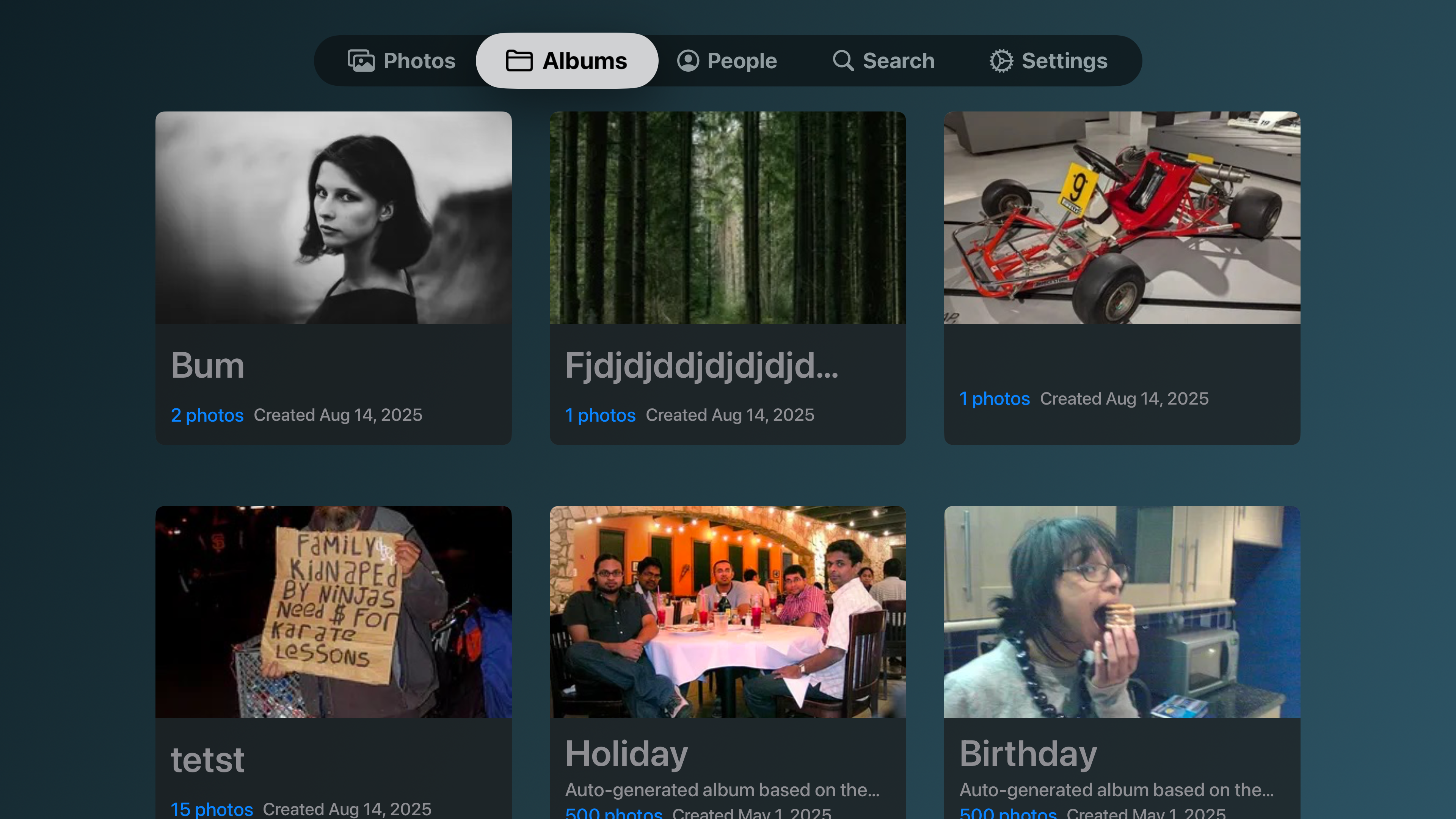 Album Tab